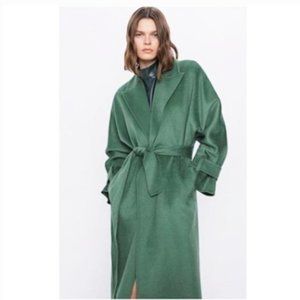 Balloon sleeve coat zara Clearance
